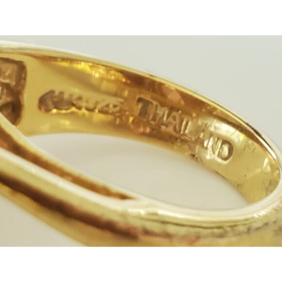 Vintage Camrose and Kross Sterling Silver Ring - Picture 3 of 5